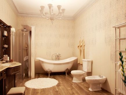 Interiorul o baie mică cu WC 83 fotografie idei de design