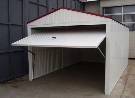 Ca mai ieftin pentru a construi un garaj, de la care este mai ușor de la un buget de material, de construcții,