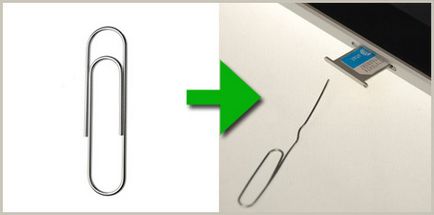 Cum de a obține, pentru a primi, scoateți cartela SIM din iPhone