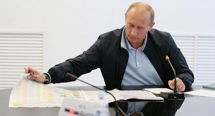 Ce ziare citesc Putin - lista