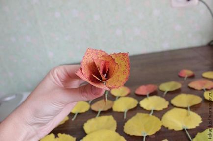 Cum sa faci o frunză de trandafir