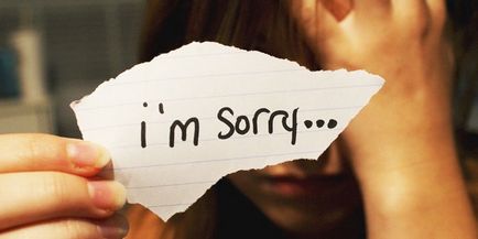 Cum să-mi cer scuze pentru tipul - ideea de mod original și sincer de a cere iertare