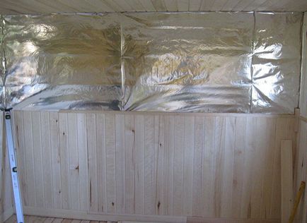 Cum de a stabili căptușelile în baie ca unghia la peretele de saună corect, cum să se stabilească, instalarea în camera de aburi