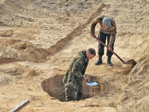 Cum cel mai bine să sape în straturi, server de arheologie de Est