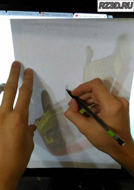 Cum de a desena un desen 3D pe hârtie