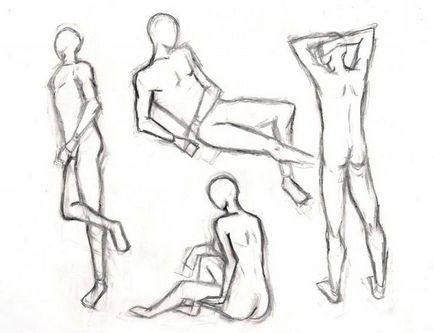 Cum de a desena o schiță a unui om