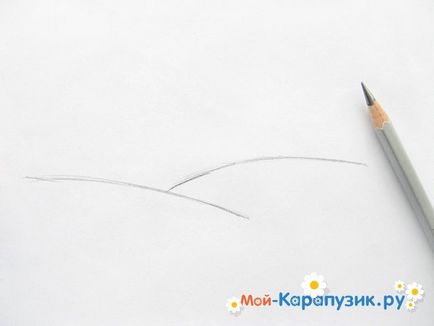 Cum de a desena un pas creion peisaj cu pas pentru incepatori