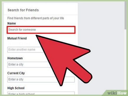 Cum de a găsi pe cineva pe Facebook