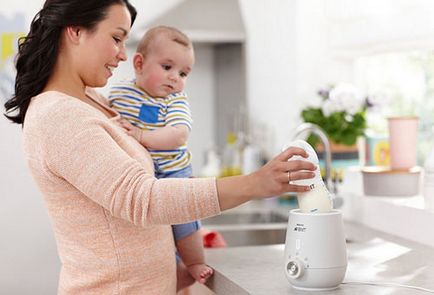 Cum să se încălzească laptele matern sunt 4 moduri
