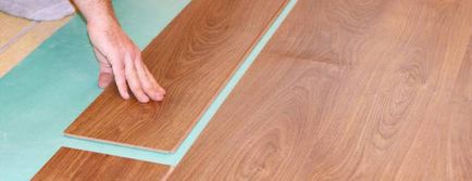 Cum să se stabilească laminat podea de lemn - patru moduri principale
