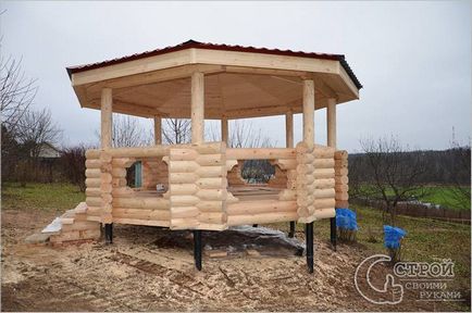 Cum de a construi o pergola cu mâinile lor - sfaturi de construcții foișoare (foto)