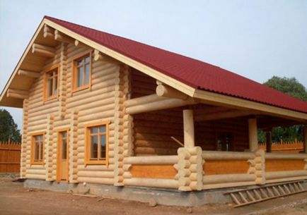 Cum de a construi o casa de lemn cu mâinile foto și video