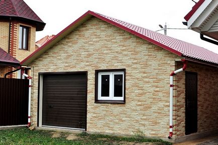 Cum de a construi un garaj pe un teren de tipuri de structuri și materiale, casa de vis