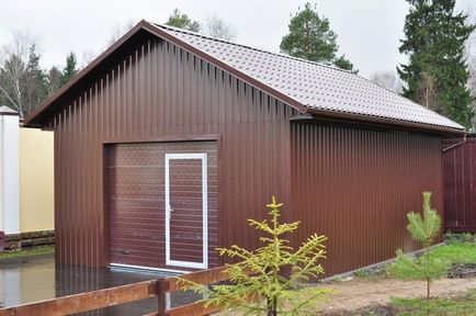 Cum de a construi un garaj pe un teren de tipuri de structuri și materiale, casa de vis