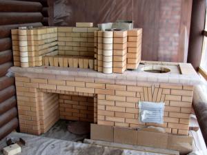 Cum de a construi o cărămidă cuptor-grătar propriile lor mâini cu Kazan, desene și sfaturi pentru grătar