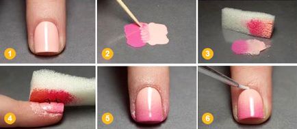 Cum să picteze unghiile de la domiciliu sau de lac cu gel convențional, aplicarea shellac