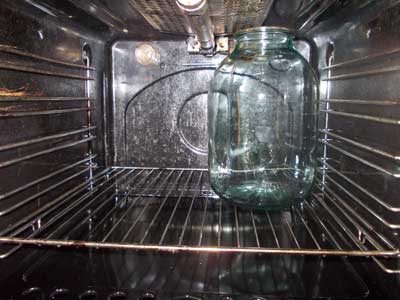 Cum de a steriliza borcane fierte în cuptor, cuptor cu microunde