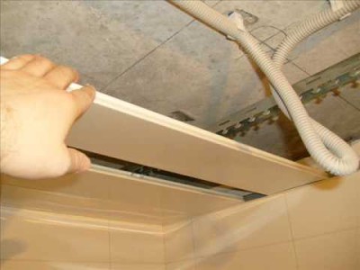 Cum se instalează plafonul cremalieră cu mâinile
