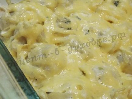 Cum de a găti ravioli în sos de smântână în cuptor (smantana) Cum de a găti ravioli în sos de smântână în cuptor