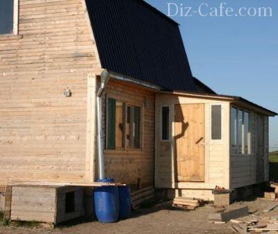 Cum să atașați prispă la construi casa dacha cu propriile lor mâini (Dacha) Cum să atașați prispă la construi casa dacha cu propriile lor mâini