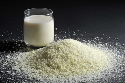 Cum să se înmulțească lapte praf