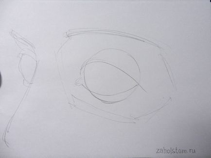Cum să atragă creion ochi desen ochi de la „a“ la „z“