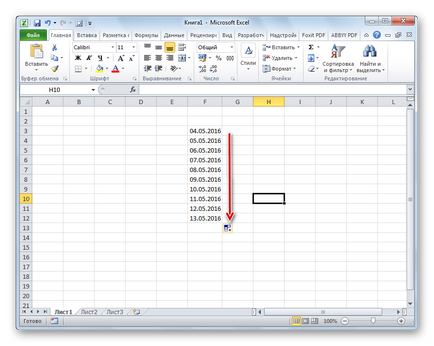 Cum în Excel în Completarea automată
