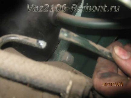 Scoaterea reparații Rezervor de combustibil VAZ-2106