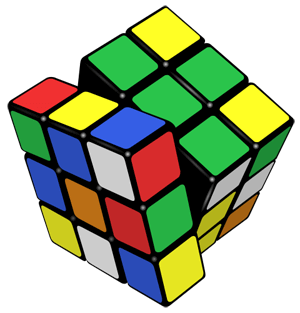 Cum de a asambla un cub Rubik 1