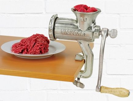 Cum de a asambla un ghid manual și electric mașină de tocat carne, cu fotografii și video (de mână) Cum de a asambla un ghid manual și electric mașină de tocat carne cu fotografii și video