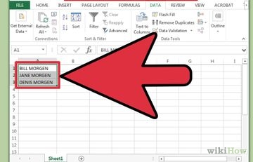 Cum de a crea un tabel de baze de date dintr-un excel