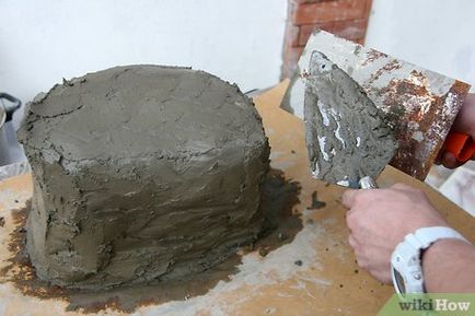 Cum de a crea pietre artificiale de beton