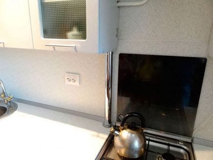 Cum se ascunde (închide) o conductă de gaz în bucătărie, o fotografie, o idee mai bine cum de a decora