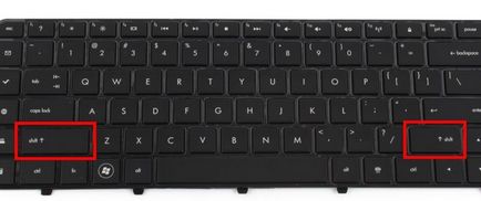 Cum de a pune semne de punctuație pe o tastatură laptop