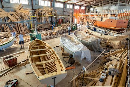 Cum de a construi nave de lemn, știri fotografie