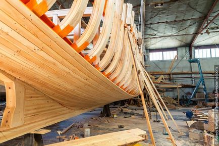 Cum de a construi nave de lemn, știri fotografie