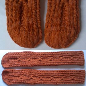 Cum să tricot șosete calde