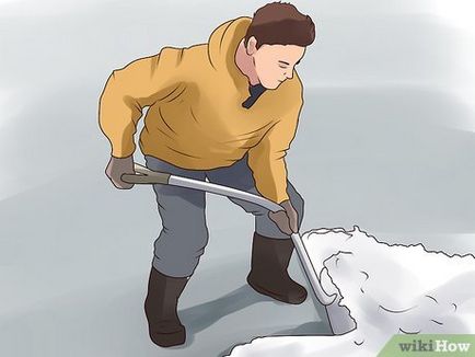 Cum de a elimina zăpadă (reduce riscul de deteriorare) Cum se curata zapada