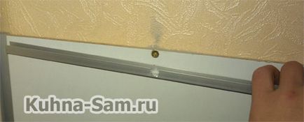 Cum se instalează panoul de bucătărie de perete - kuhna-sam