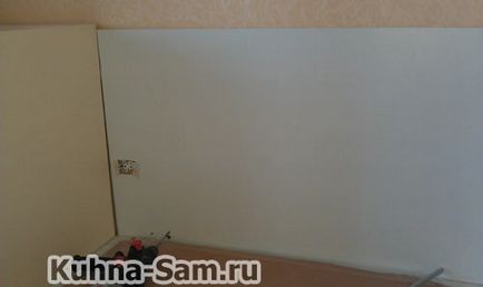 Cum se instalează panoul de bucătărie de perete - kuhna-sam