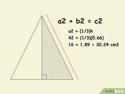 Cum de a calcula volumul unei piramide pătrat