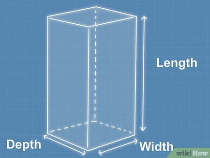 Cum se calculează volumul în centimetri cubi