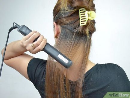 Cum să îndreptați părul de fier de păr