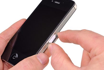 Cum să obțineți o cartelă SIM de la iPhone și aypada simplu dezasamblat și cazuri severe