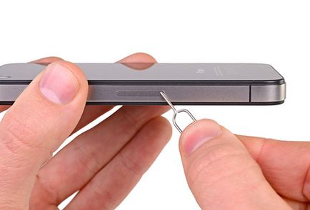 Cum să obțineți o cartelă SIM de la iPhone și aypada simplu dezasamblat și cazuri severe