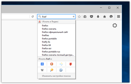 Cum de a restabili o căutare clasică în firefox