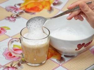 Cappuccino în rețetele de mediu video de familie