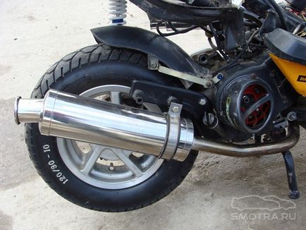 China bate, sau tuning scuter chinezesc (scuter) China bate, sau tuning scuter chinezesc