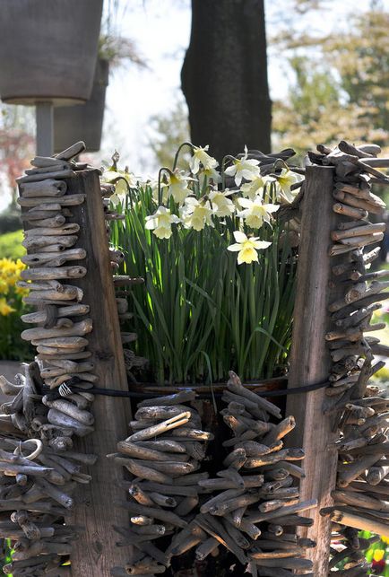 Răzor de flori flowerbeds cu propriile lor mâini pentru a da idei