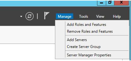 Server Manager Console în Windows Server 2012, ferestre pentru administratorii de sistem